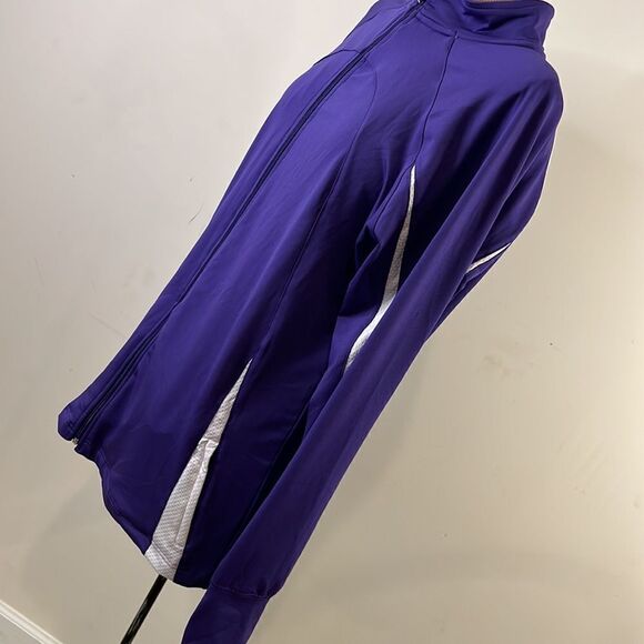 NWT Mizuno Purple with White Trim Athletic Jacket - Size XL - Picture 7 of 14